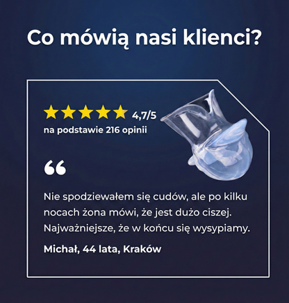 SenLab AirFlow Pro™ | Ustnik przeciw chrapaniu